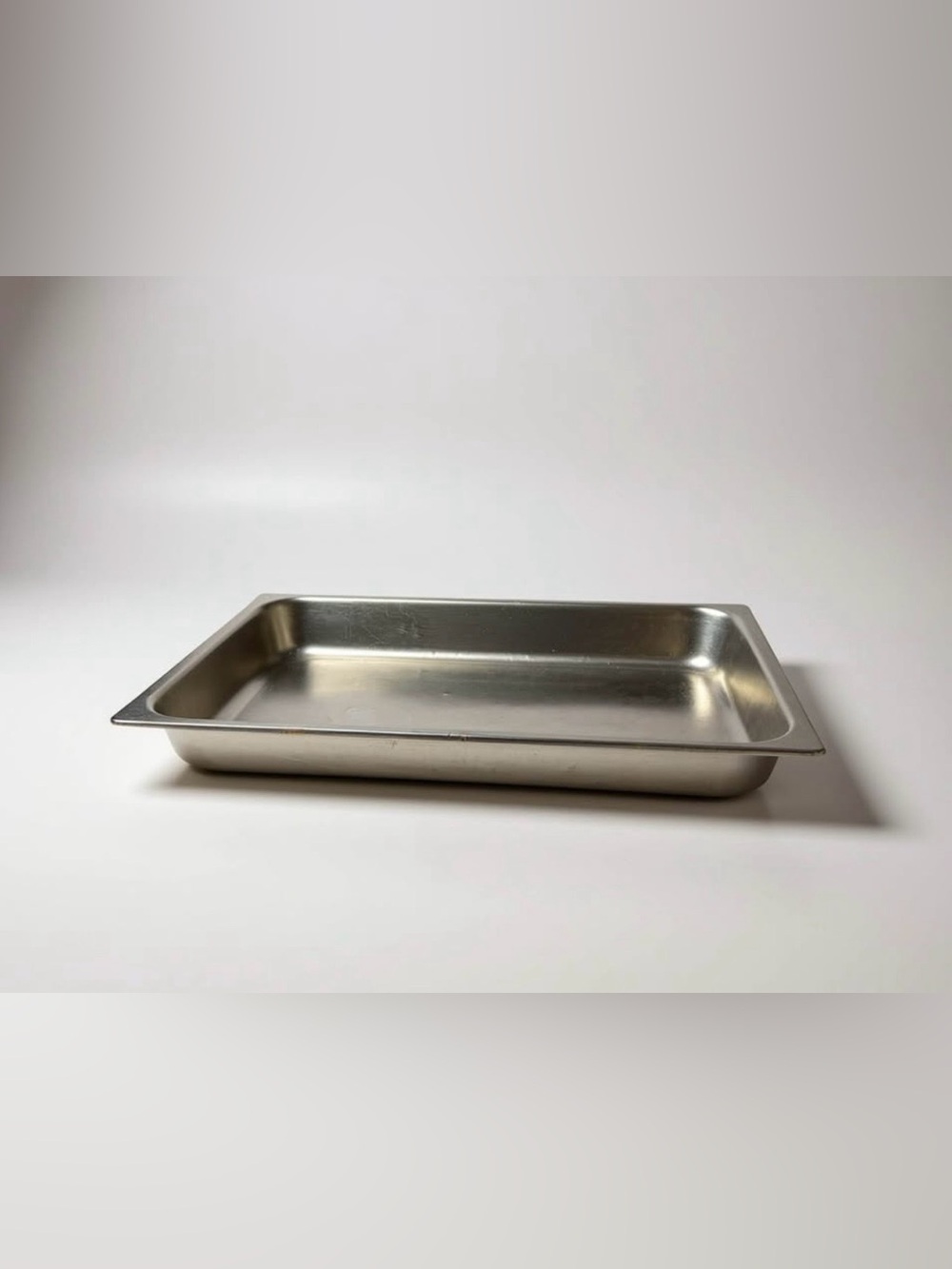 Full-Size Stainless Steel Steam Table Hotel Pan – 21" x 13" x 2.5" Deep